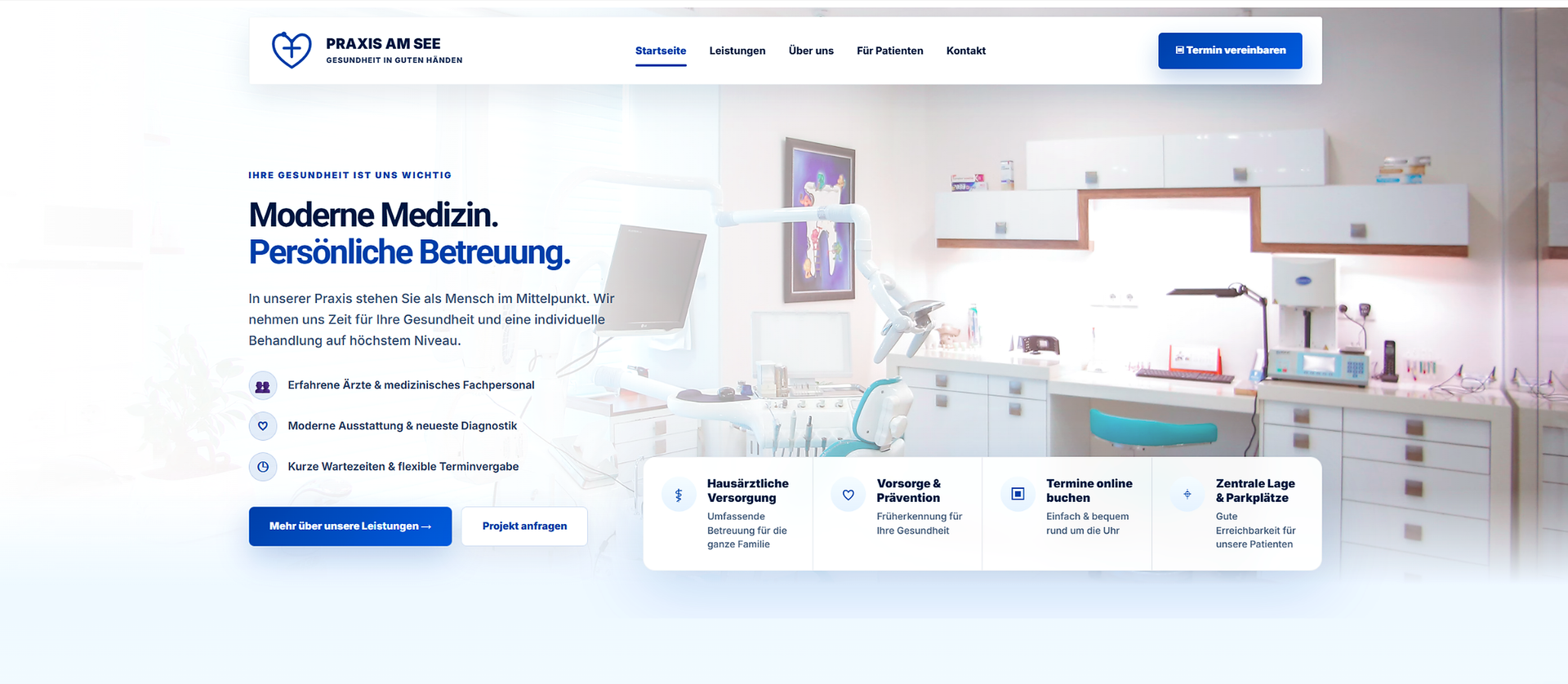 Website Referenz Gesundheit und Medizin