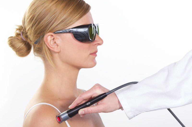 Lasertherapie Bicepssehne