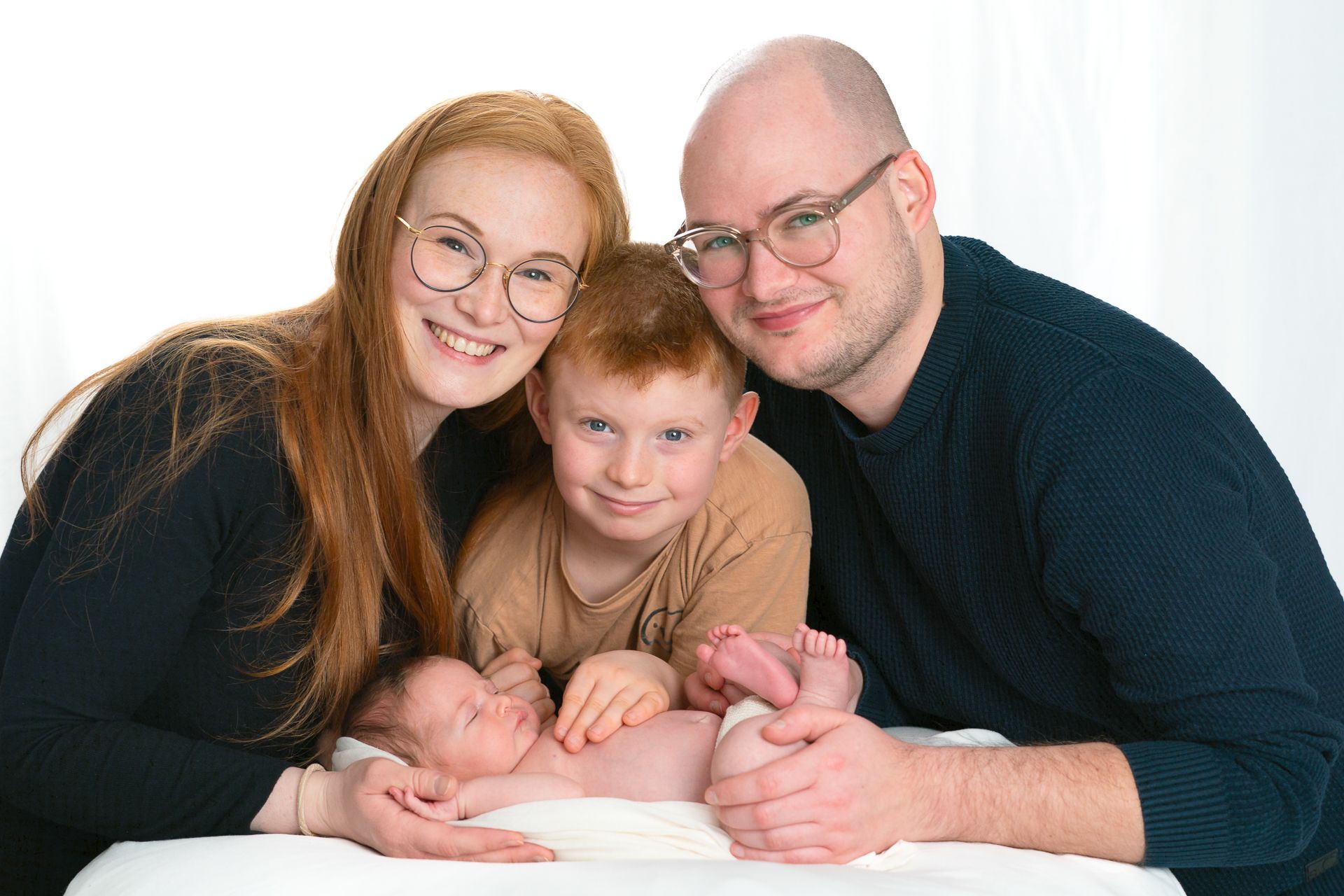Newbornshooting im Studio