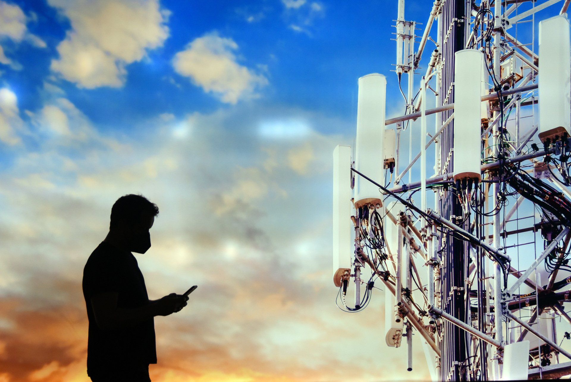 La silueta negra de un toro de Osborne a un costado de la Carretera Nacional N-232 en AlfajarÃn.