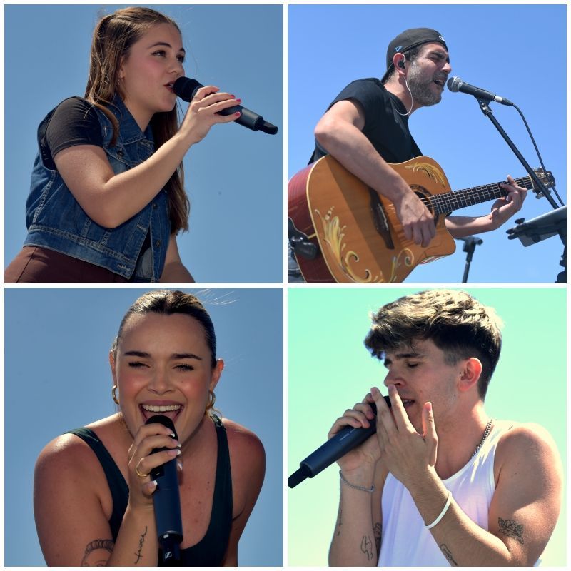 La silueta negra de un toro de Osborne a un costado de la Carretera Nacional N-232 en AlfajarÃn.