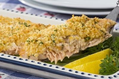 Golden Crusted Salmon