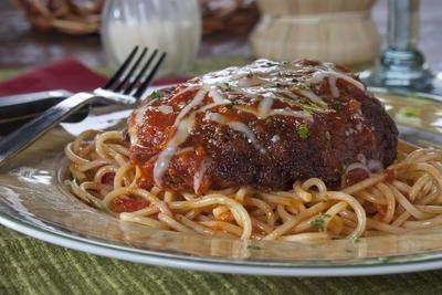 Tender Steak Parmigiana