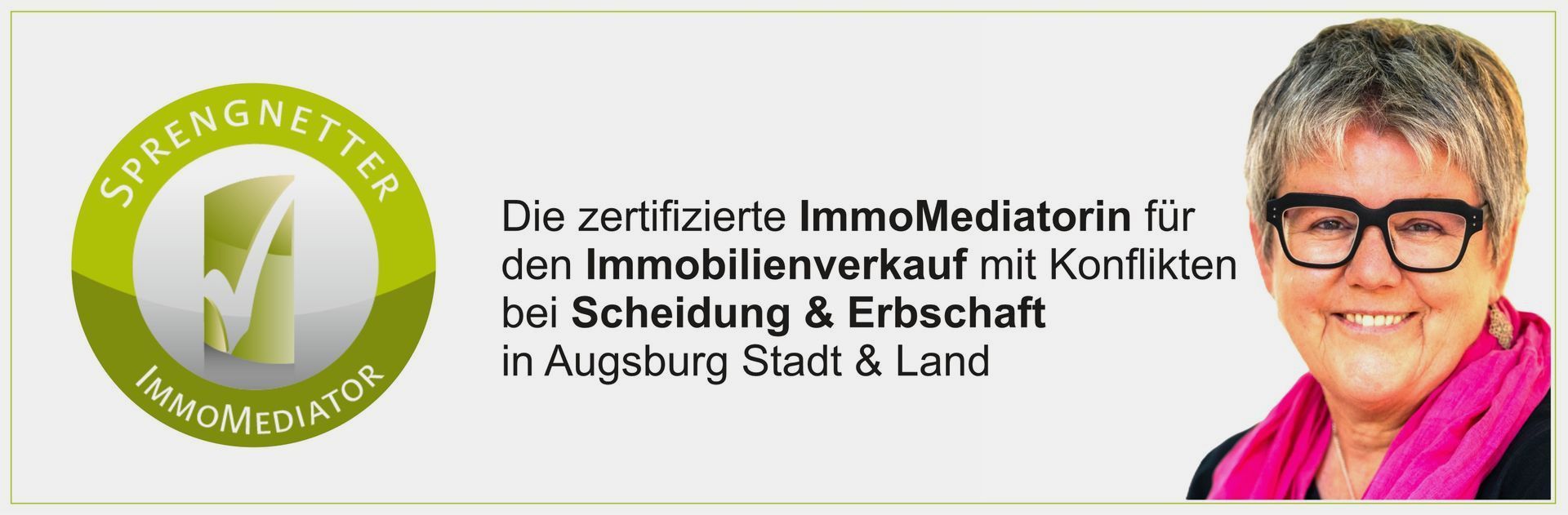 Marion Sens | Immobilienmaklerin und Immo-Mediatorin in Augsburg
Immobilienverkauf, Vermietung, Immobilienbewertung