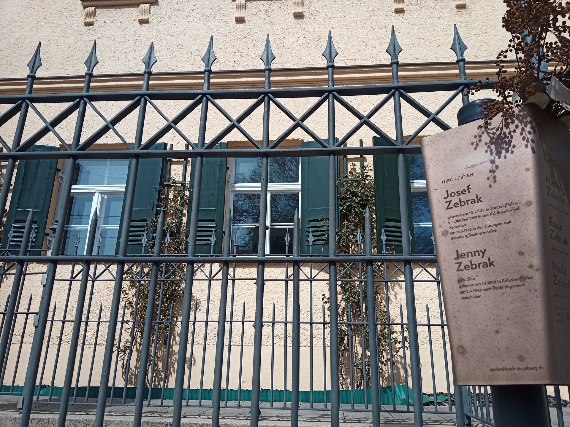 Museum in Augsburg. Die restaurierte Synagoge in Kriegshaber