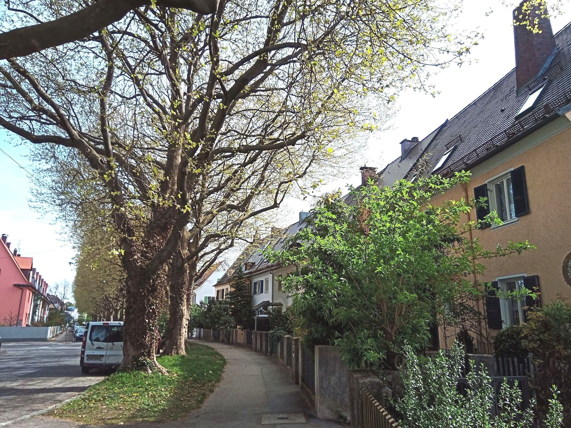 Immobilienmakler Augsburg: Bewertung.Beratung.Verkauf.Vermietung. Frühling in Augsburg Pfersee