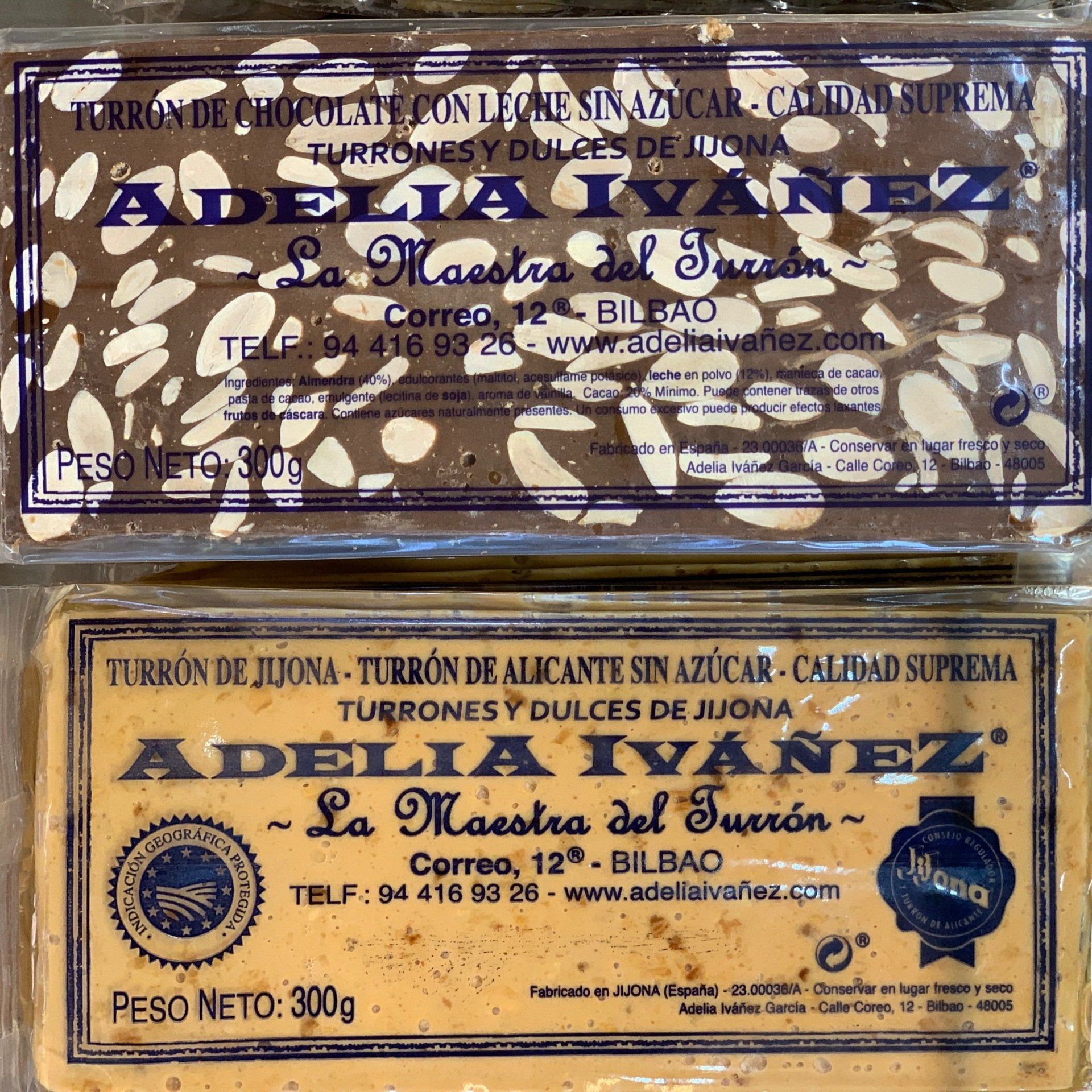 TURRON ADELIA IVAÑEZ GETXO ALGORTA