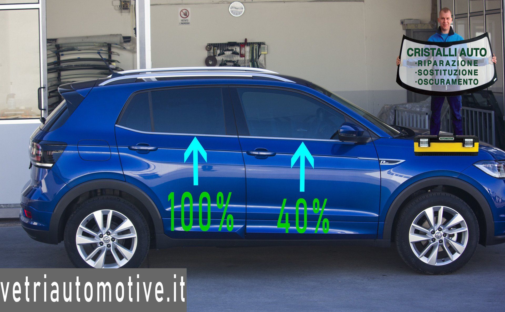 Oscuramento vetri auto pellicole oscuranti tonalità scuro, 35, HP35, FPER35, ASWF, AMERICAN STANDARD WINDOW FILMS, SUNTEK, LLUMAR, 3M, GLOBAL, WINDOW TINT, VW T-CROSS.