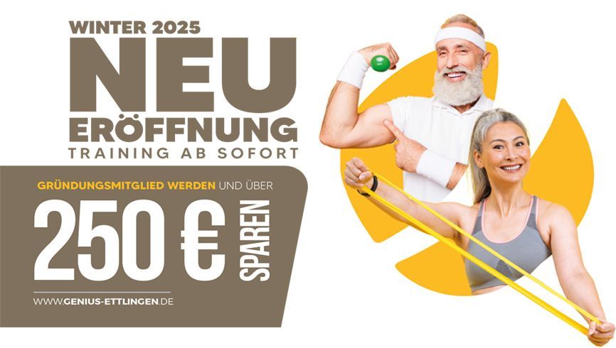 Neueröffnung mit Rabattaktion bei Genius Ettlingen