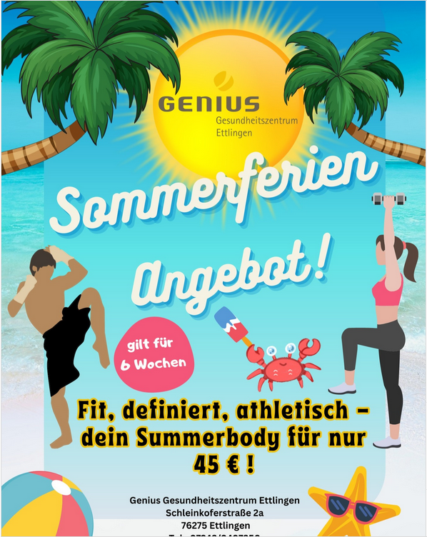 Fit, definiert, athletisch-dein Summerbody