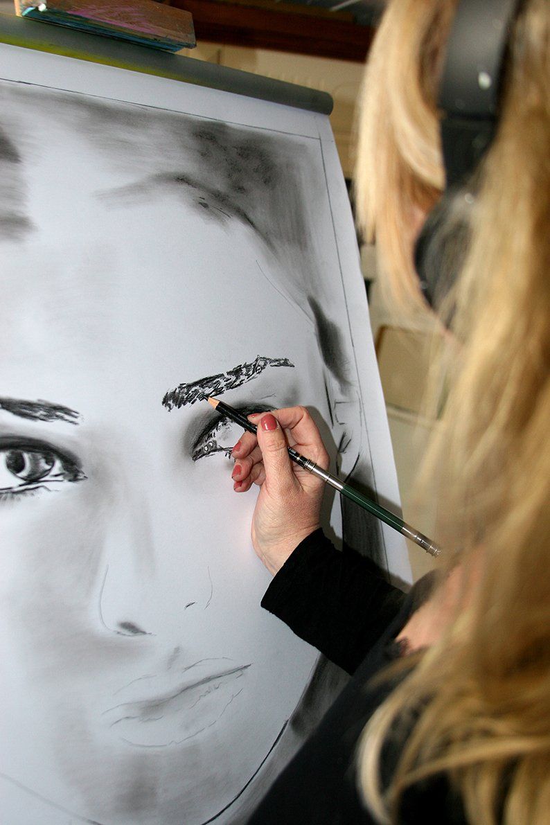 joanna Kraus, @ work, Portrait