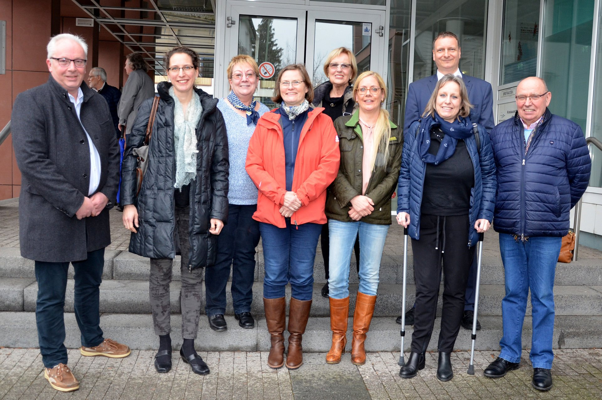 Erster Vorstand, gewählt von der Gründungsversammlung Förderverein Hospiz Wetterau