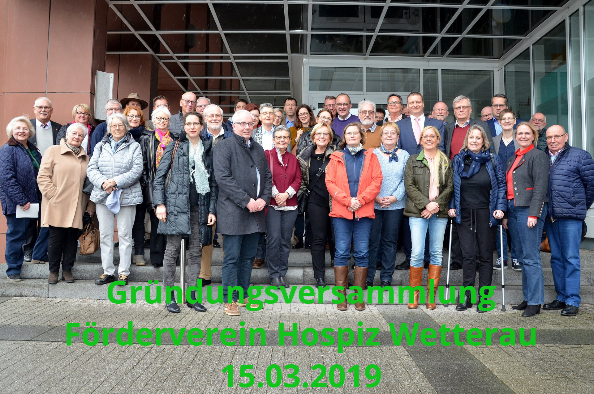 Gründungsversammlung Förderverein Hospiz Wetterau 15.03.2019 Gründungsversammlung Förderverein Hospiz Wetterau 15.03.2019