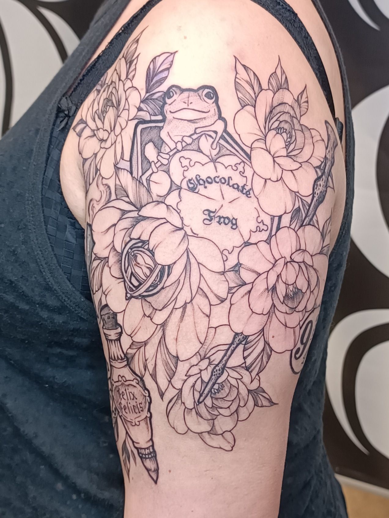 Blumen im Harry Potter Thema