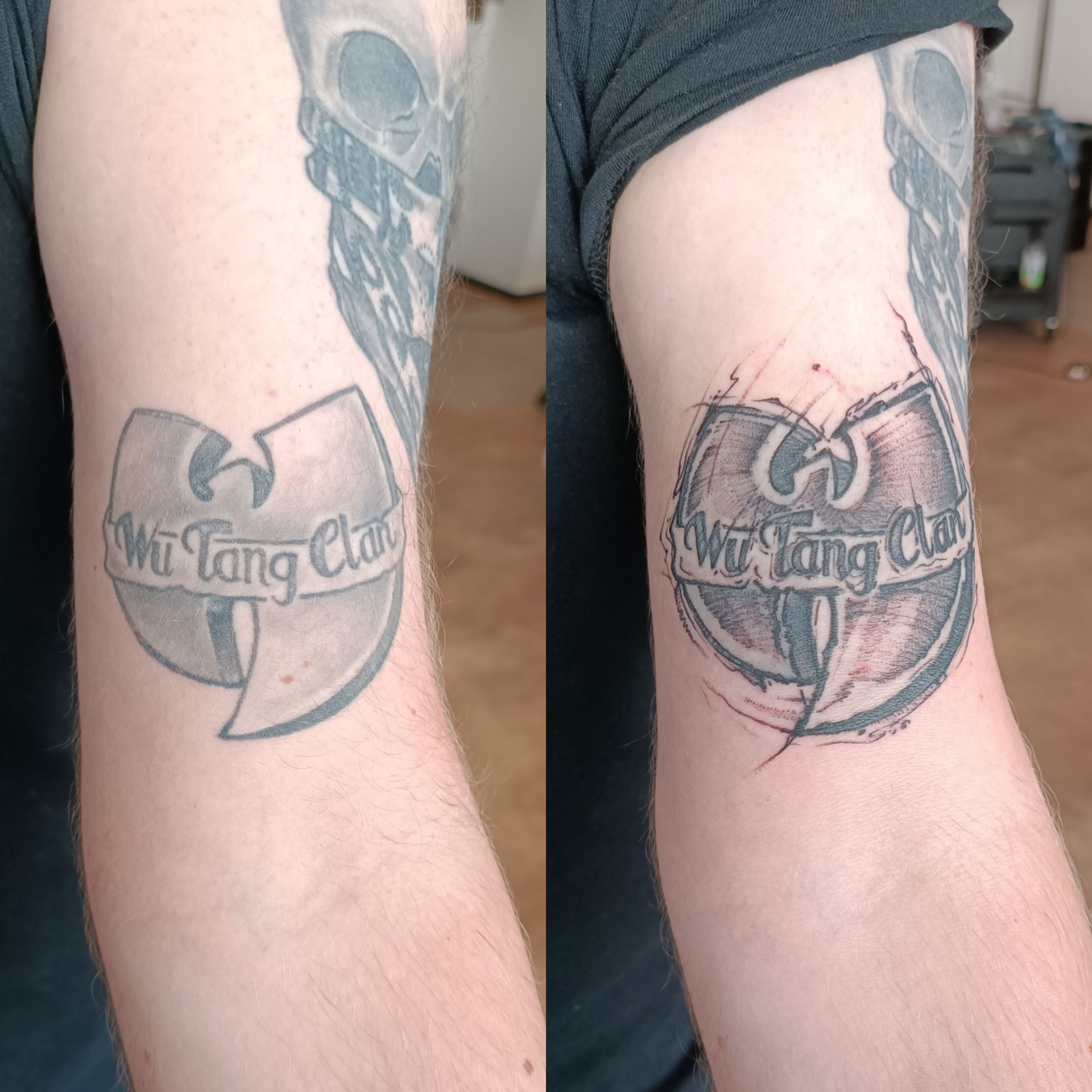 Wu-Tang Touch-Up Tattoo