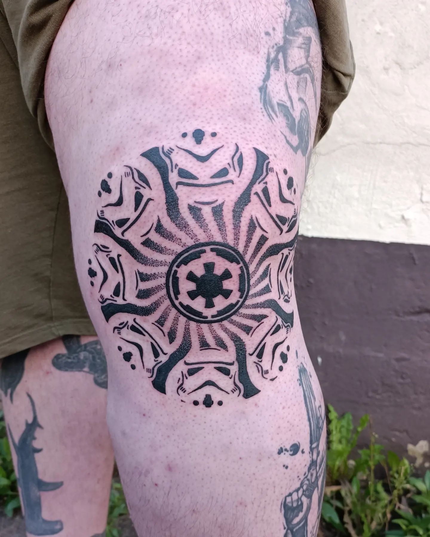 Stormtrooper Mandala Tattoo