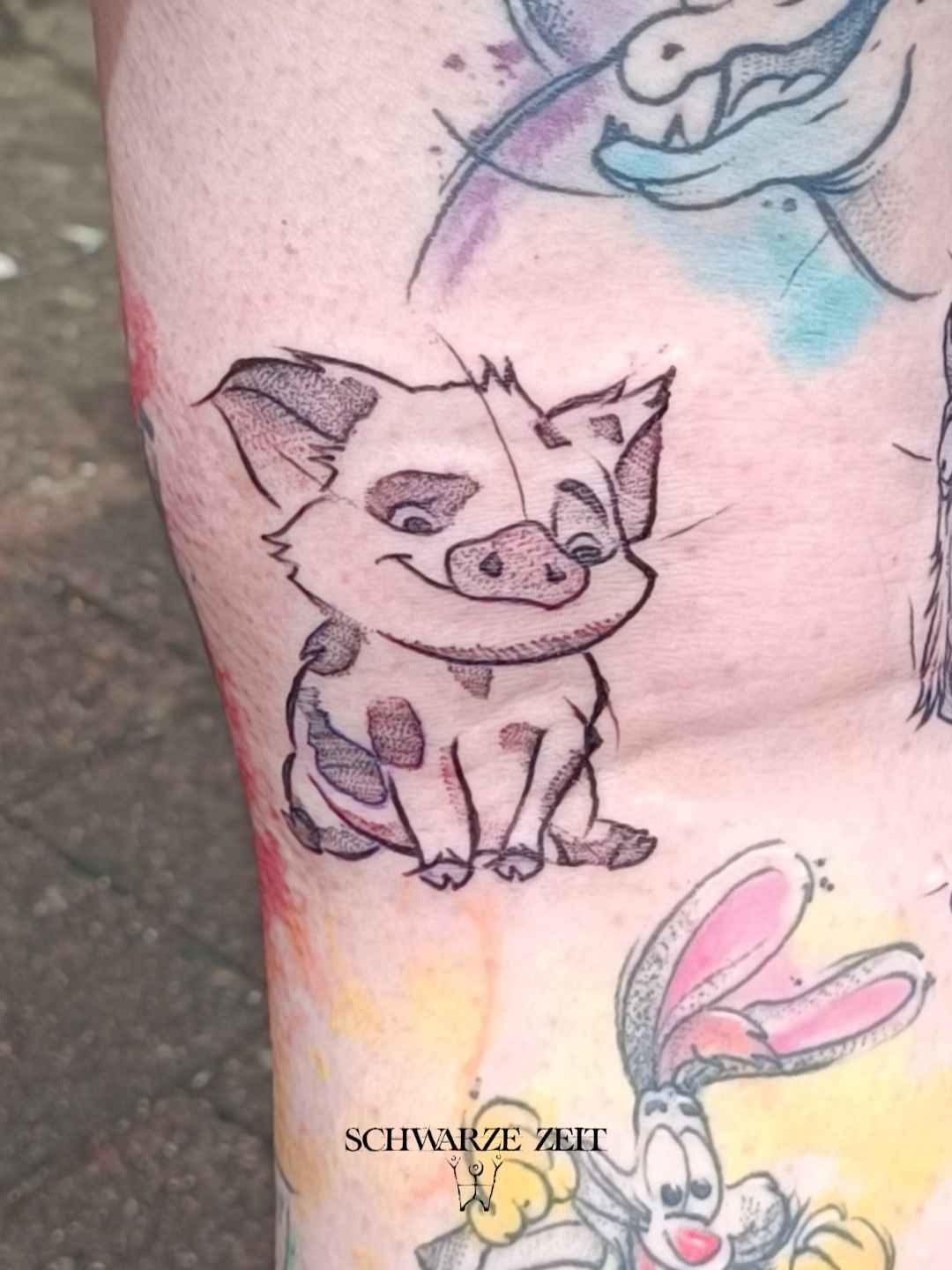 Pua in sketchy aus dem Film Vaiana