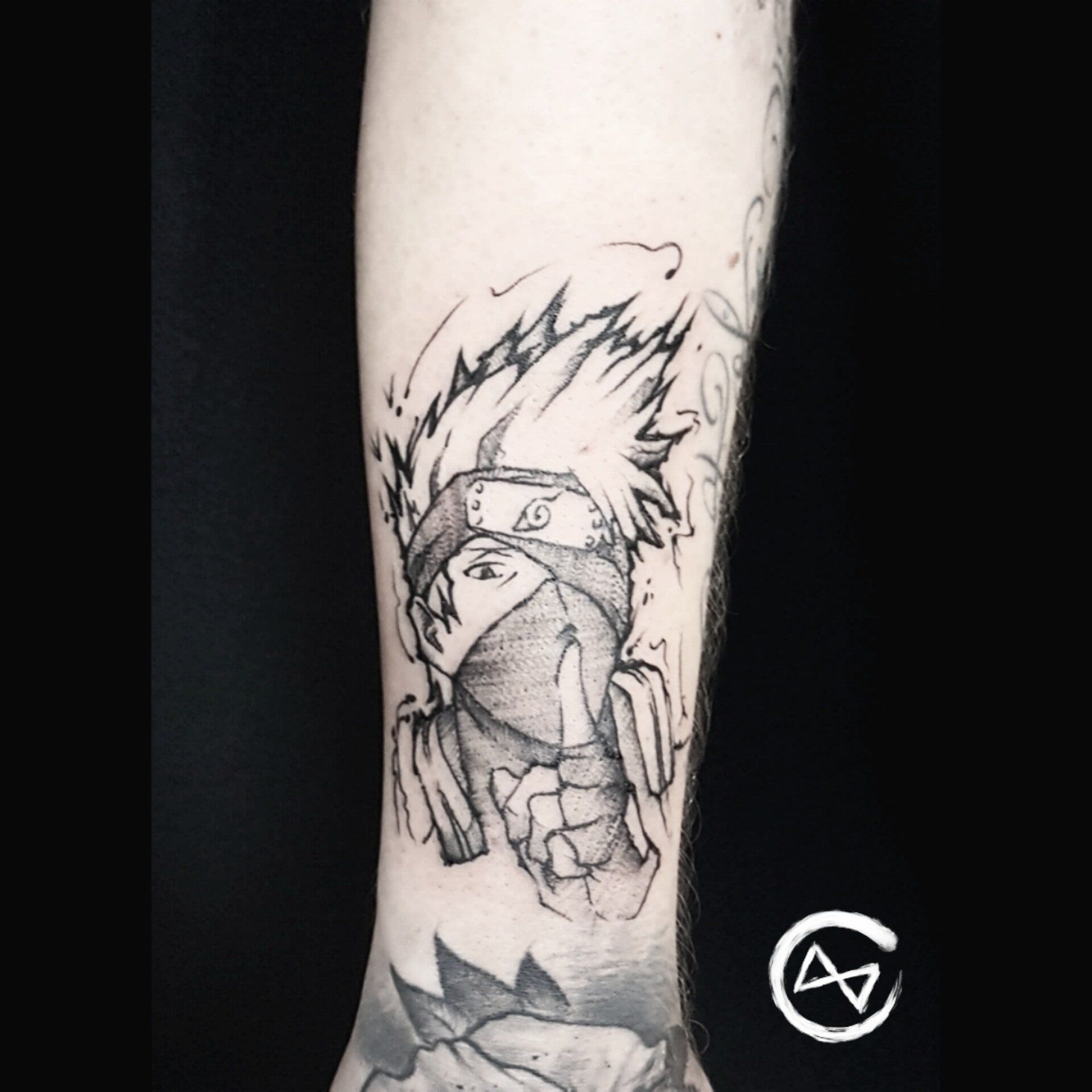Kakashi Naruto Shippuden Tattoo, Sketchy Tattoo, Sketchtattoo Sketch, Flensburg Schwarze Zeit Schwarzezeittattoo