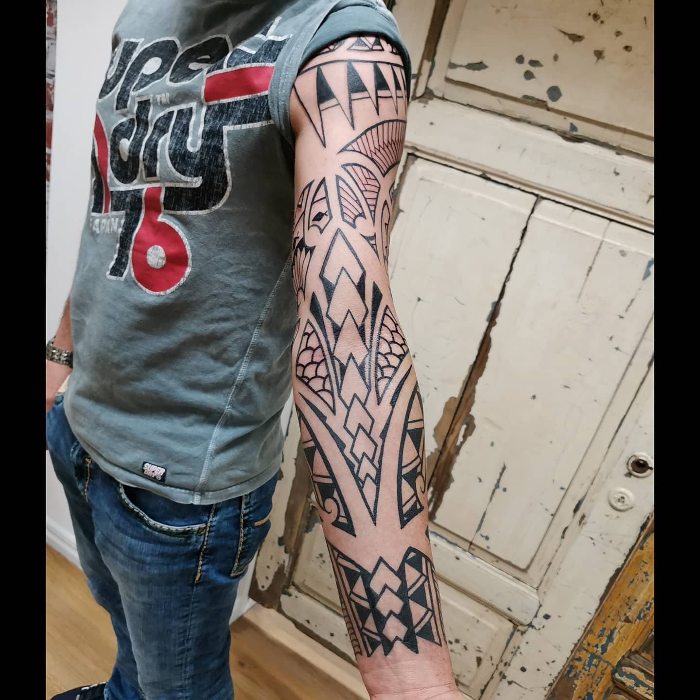 Maori Polynesian Sleeve