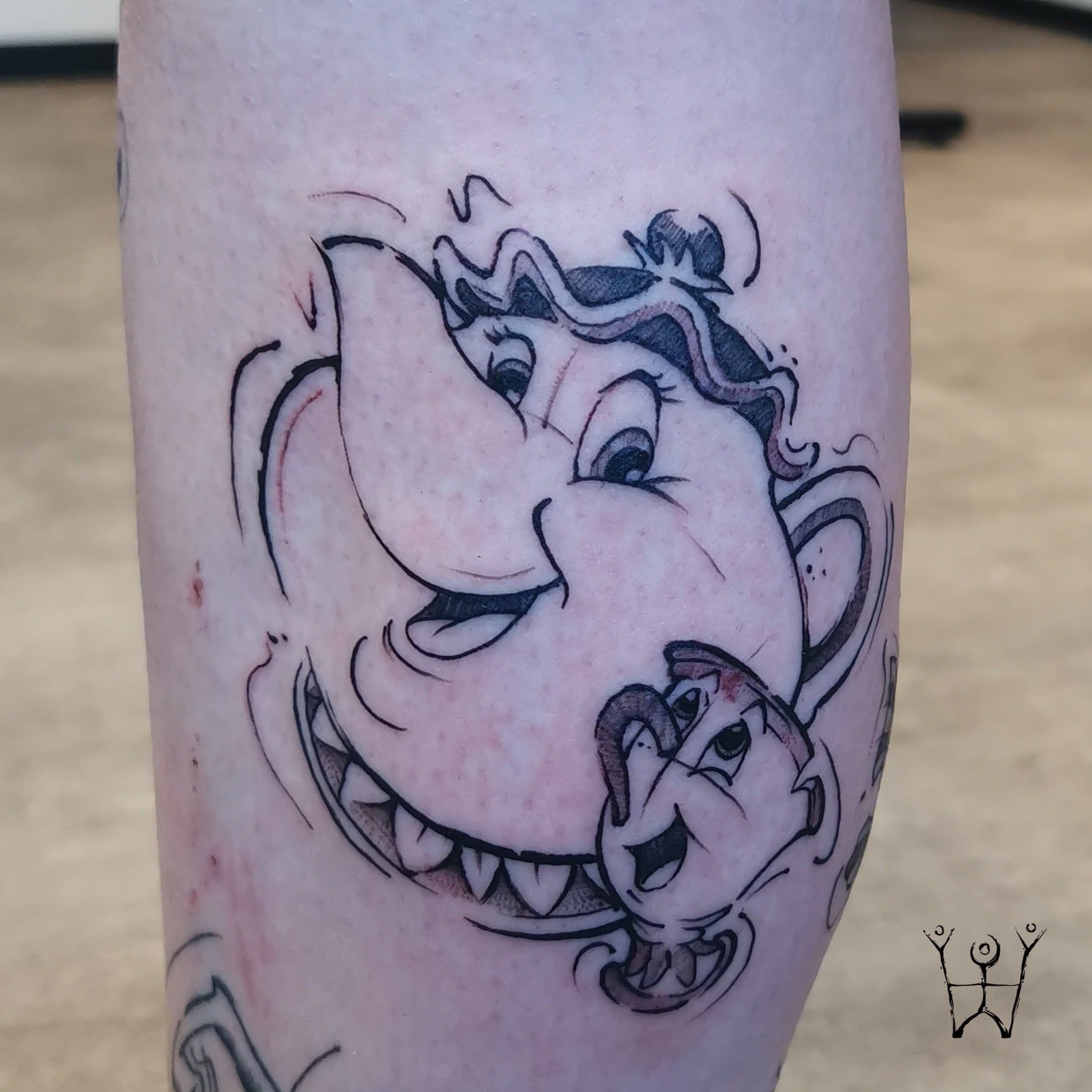 Disney Tattoo Tassilo Sketch