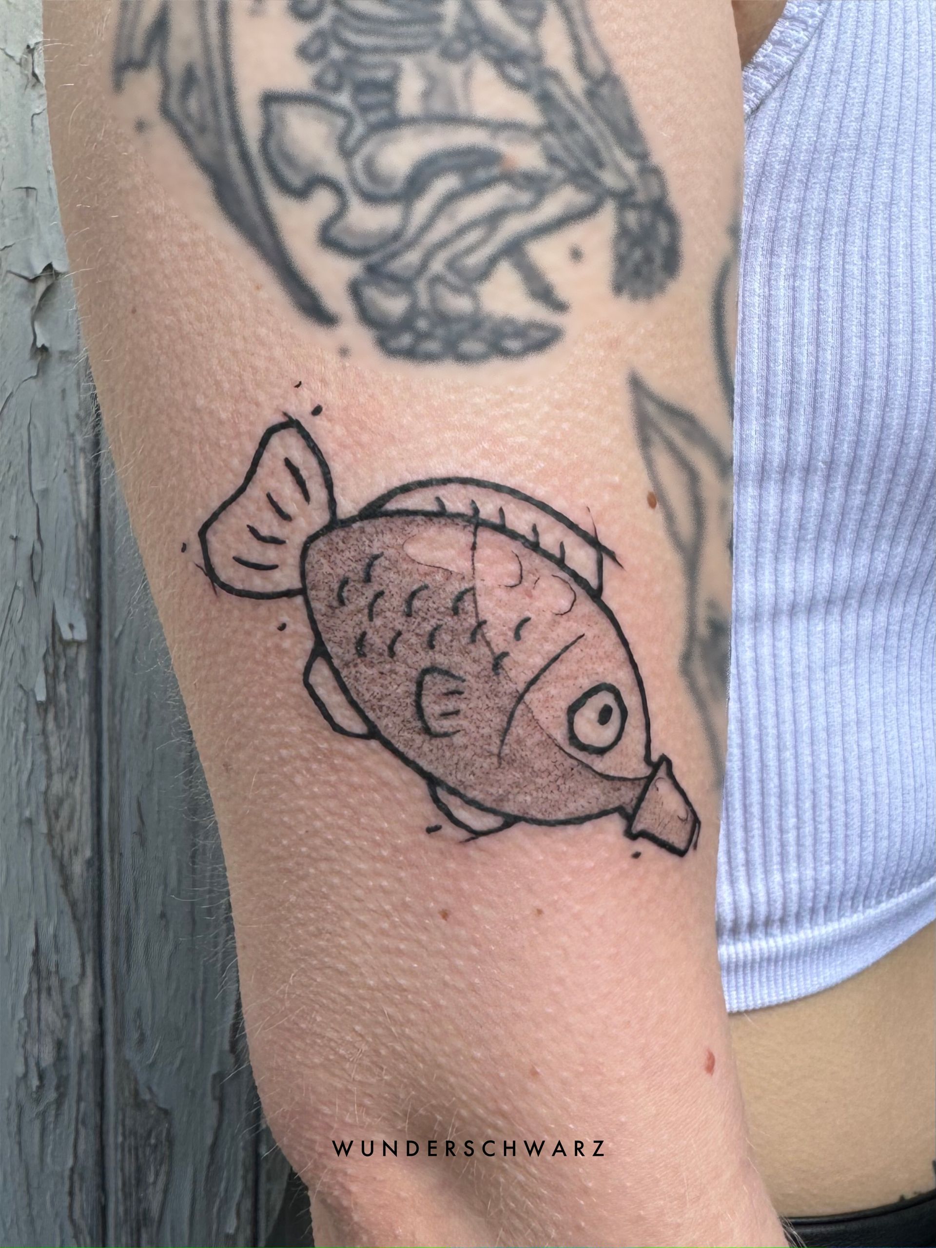 Sojasaucen Fisch Tattoo