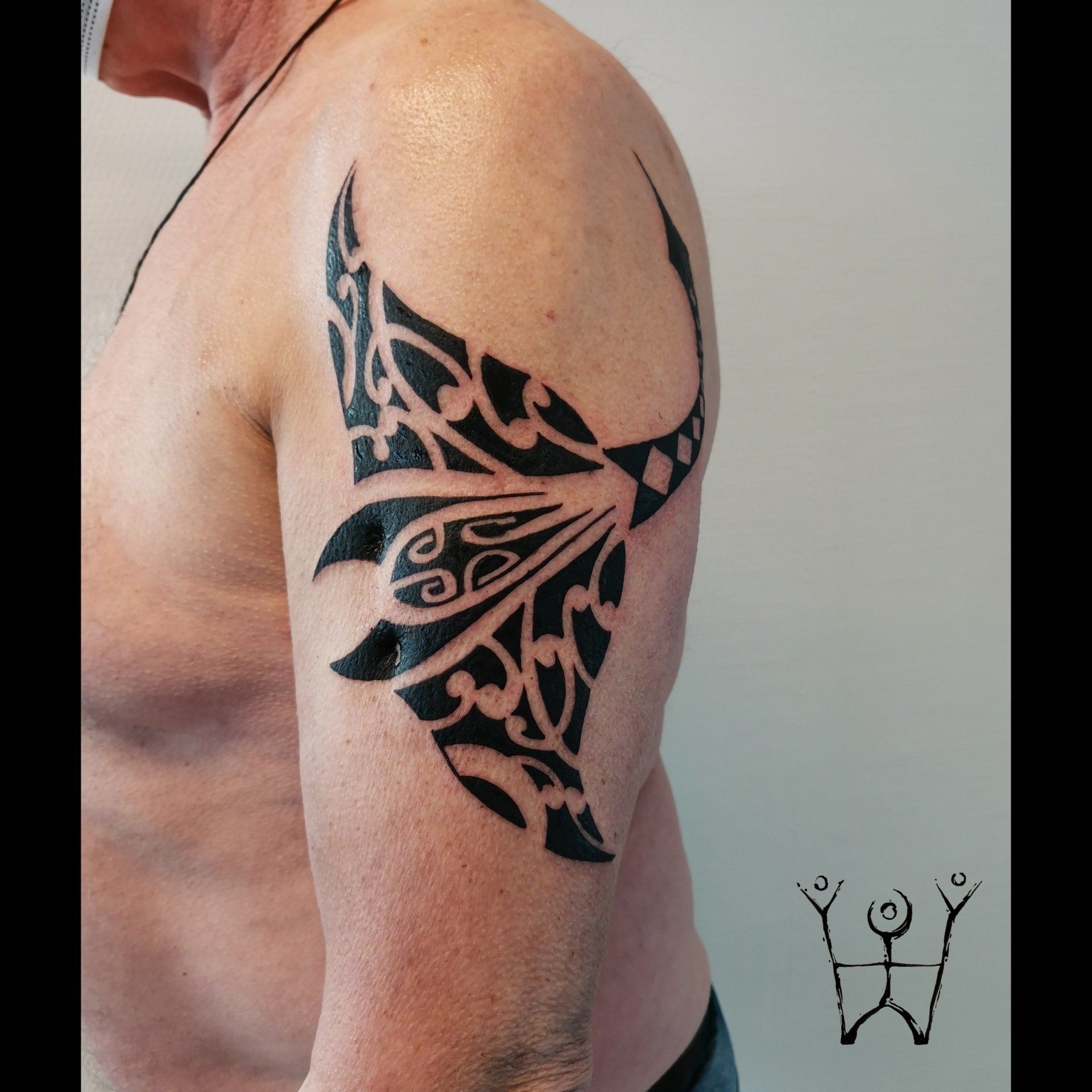 Manta Rochen Maori Ray Polynesich