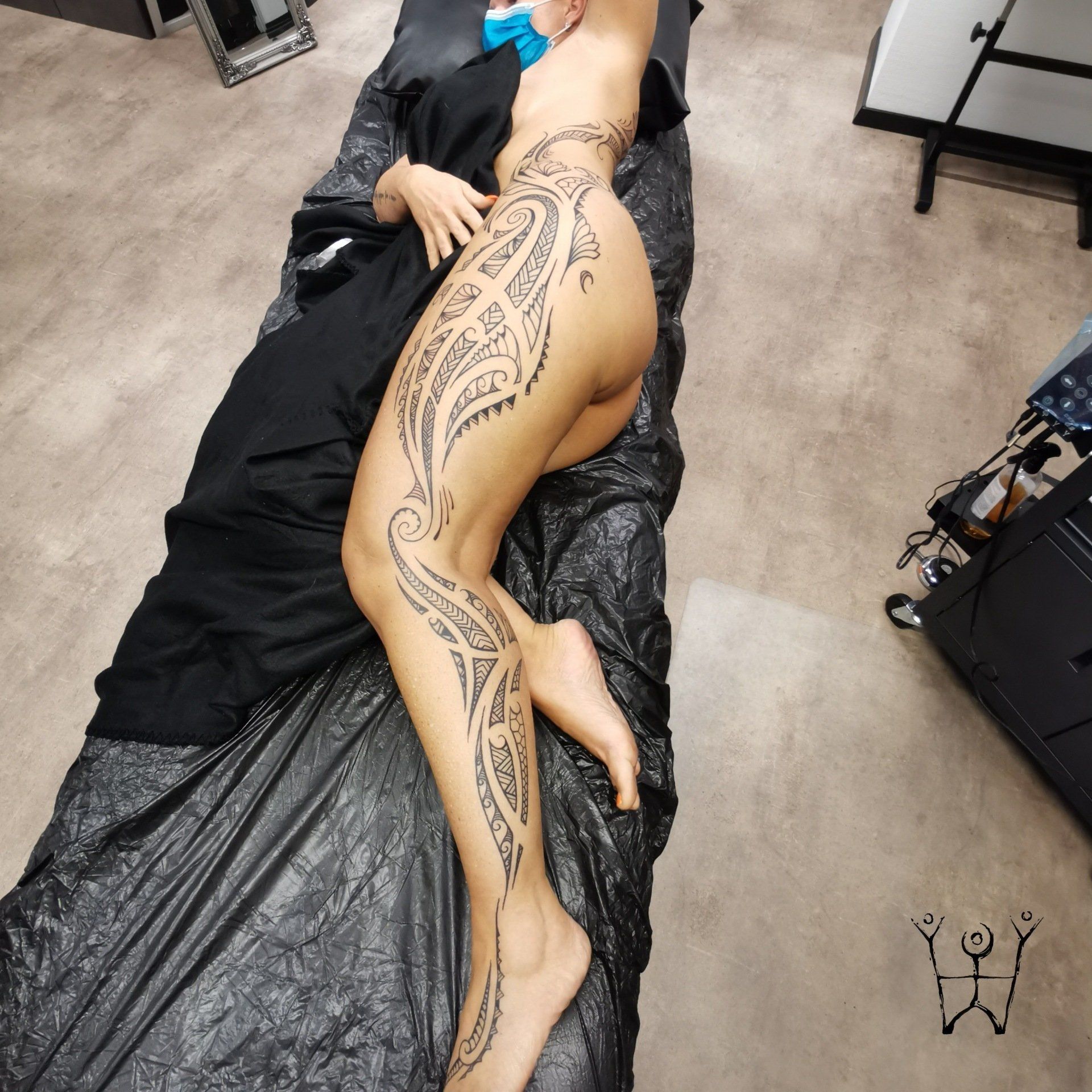 Female Maori Suit weiblich Maori