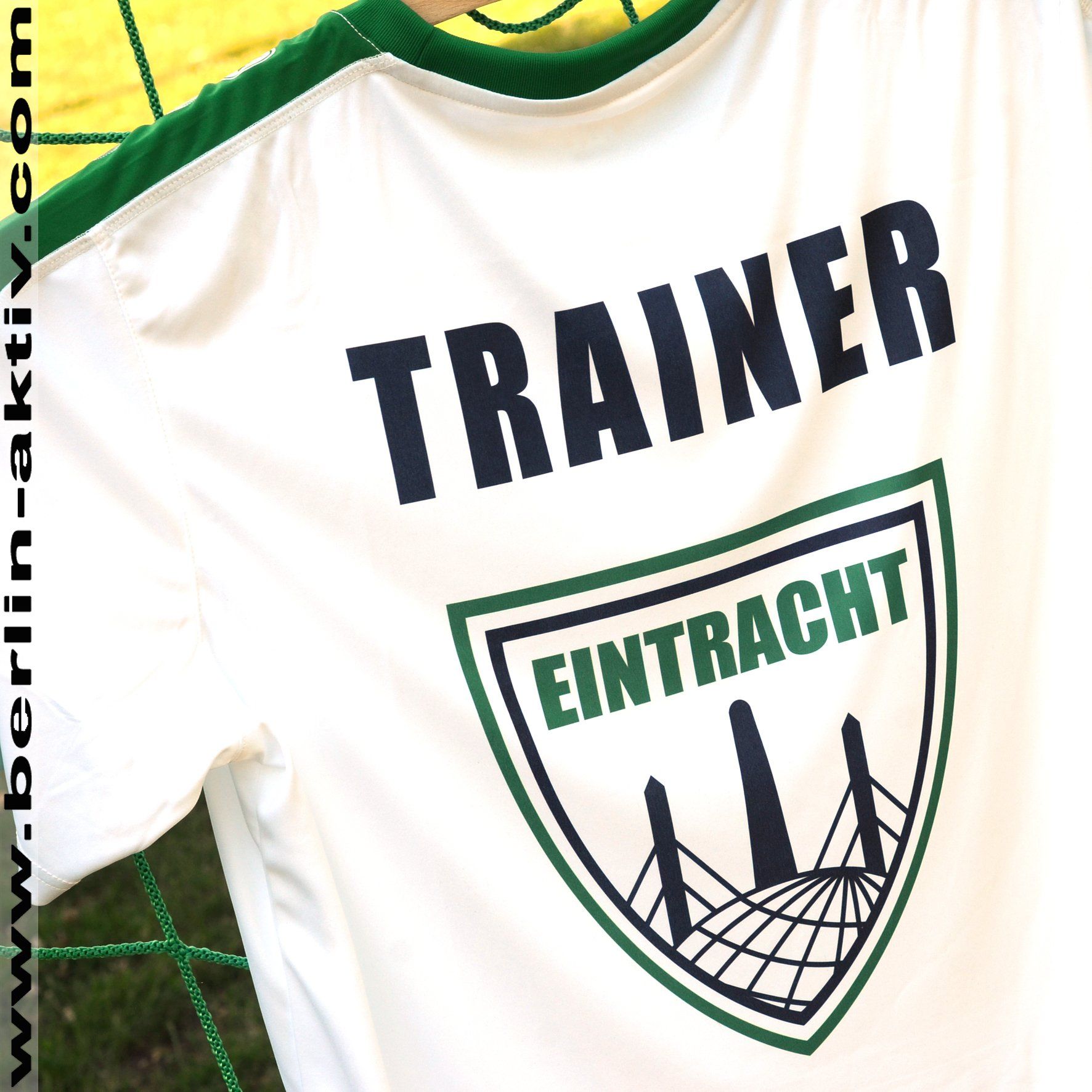 berlin-aktiv.com, Sport Trikot Polyester, Jugendsport, Trainer T-Shirt, Vereinslogo