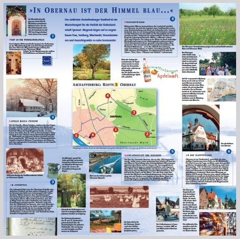 Hier klicken zum Flyer Obernau Flyer Europäischer Kulturweg Obernau