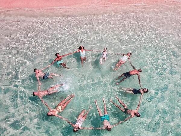 Una de las pruebas de la Yincana Supervivientes