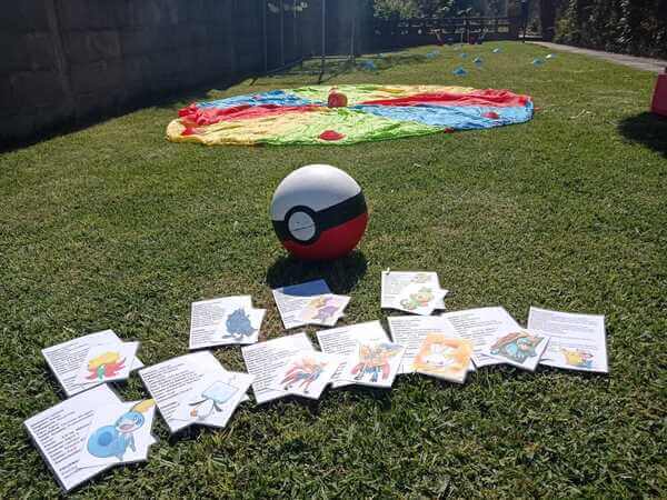 Circuito de la yincana Pokémon