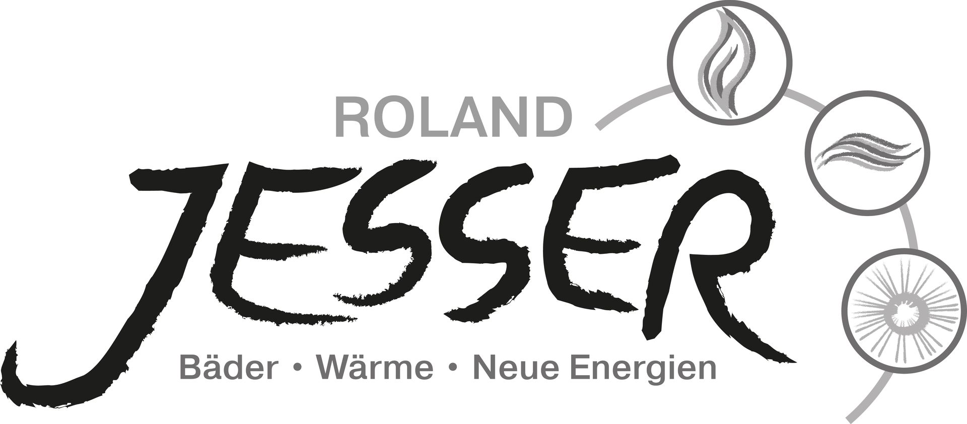Logo der Partnerfirma Roland Jesser, Bäder, Wärme, neue Energien