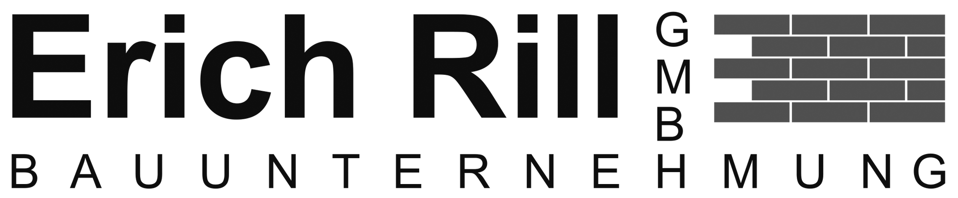 Unsere Partner: Logo der Firma Erich Rill Bauunternehmung