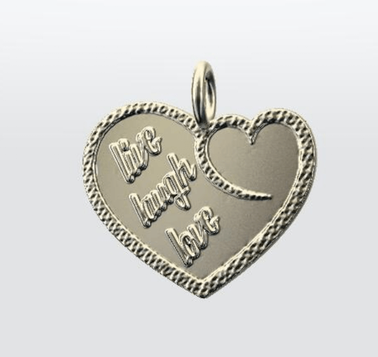 heart pendant. love pendant.