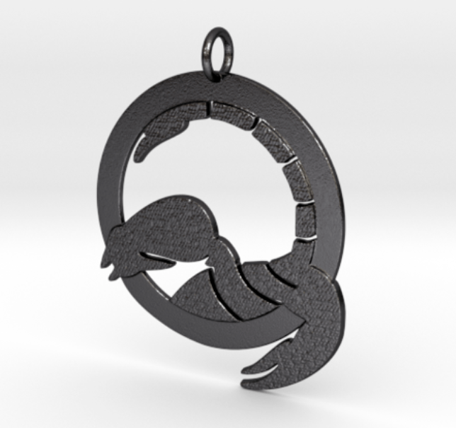 Scorpio pendant