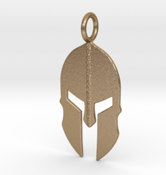 gladiator pendant, gladiator art
