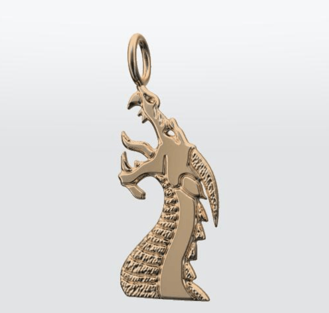 dragon, dragon pendant