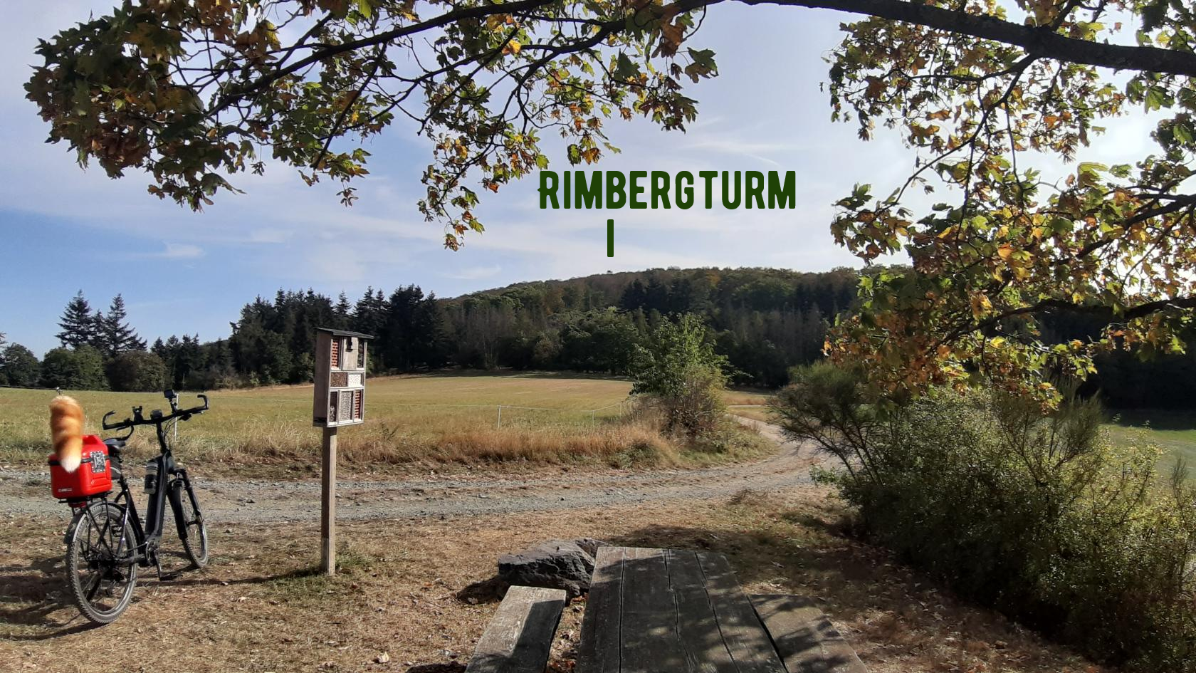 Panoramatour Rimbergturm Rastplatz - Ferienwohnung Brälu - Dautphetal Lahntal Ferien Urlaub - Ebike Wandern