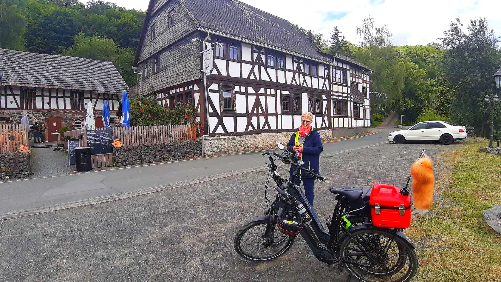 Panoramatour Katzenbach - Ferienwohnung Brälu - Dautphetal Lahntal Ferien Urlaub - Ebike Wandern