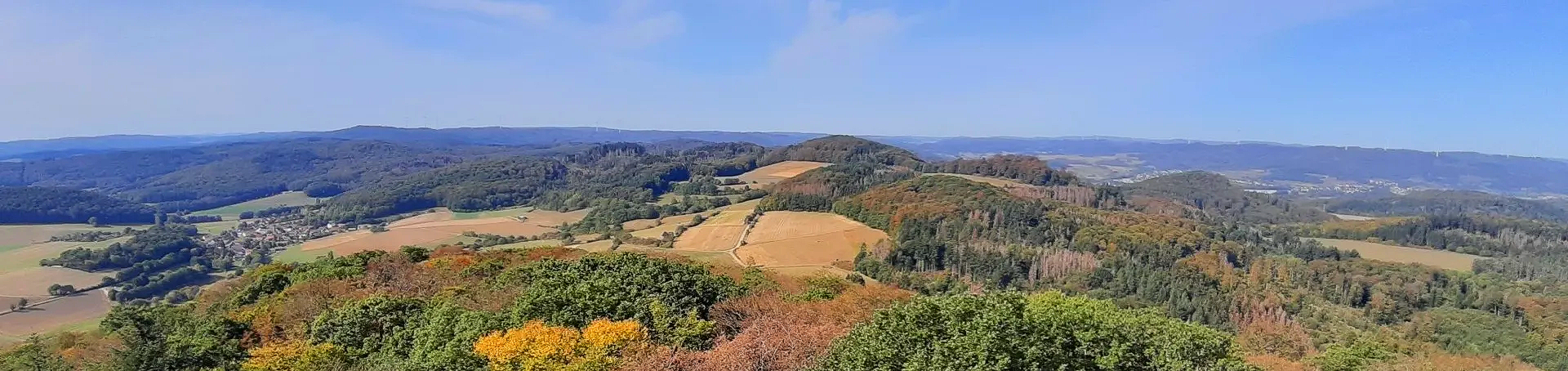 Panoramatour Rimberg Katzenbach - Ferienwohnung Brälu - Dautphetal Lahntal Ferien Urlaub - Ebike Wandern