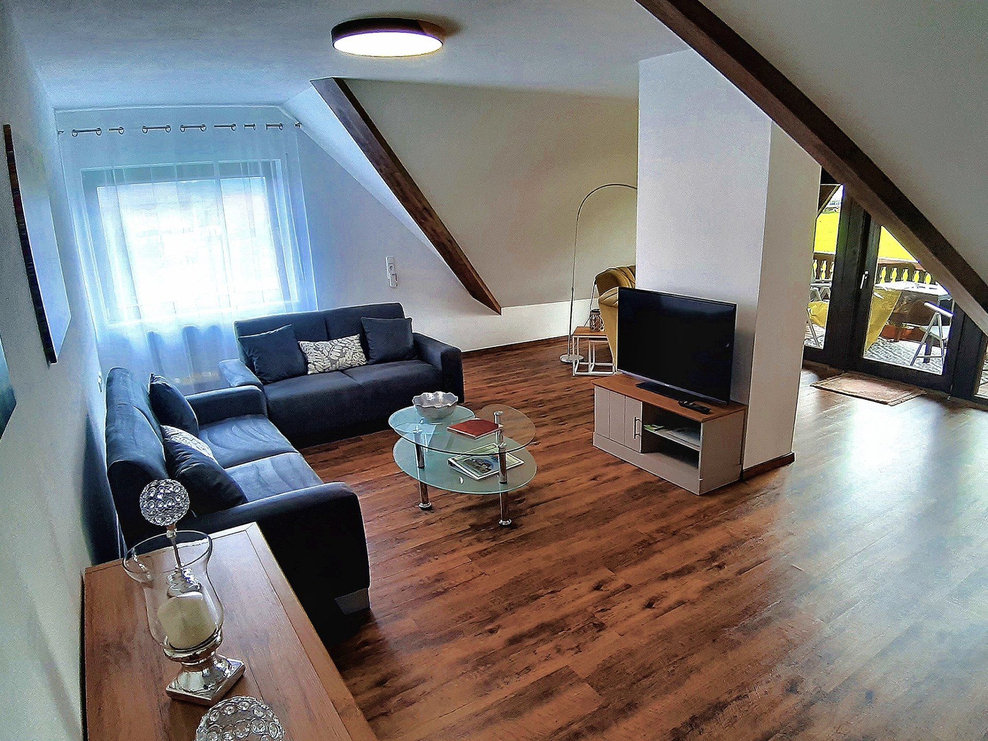 Ferienwohnung Brälu Loggia - Annegret Henkel - Friedendorf Dautphetal