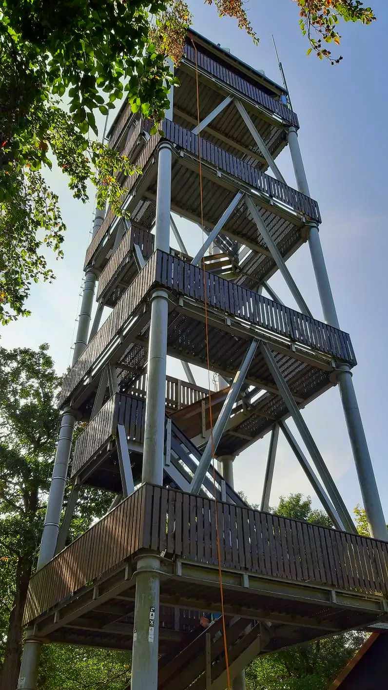 Panoramatour Damshausen Rimbergturm - Ferienwohnung Brälu - Dautphetal Lahntal Ferien Urlaub - Ebike Wandern