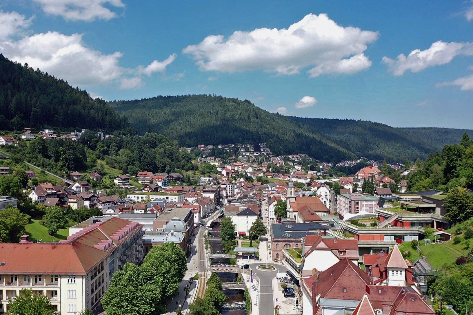 Bad Wildbad von oben