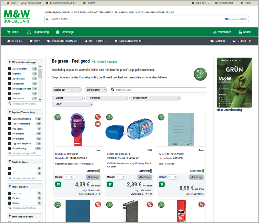 M&W Webshop