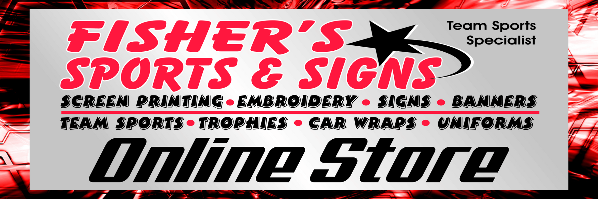 fishers sports online store products