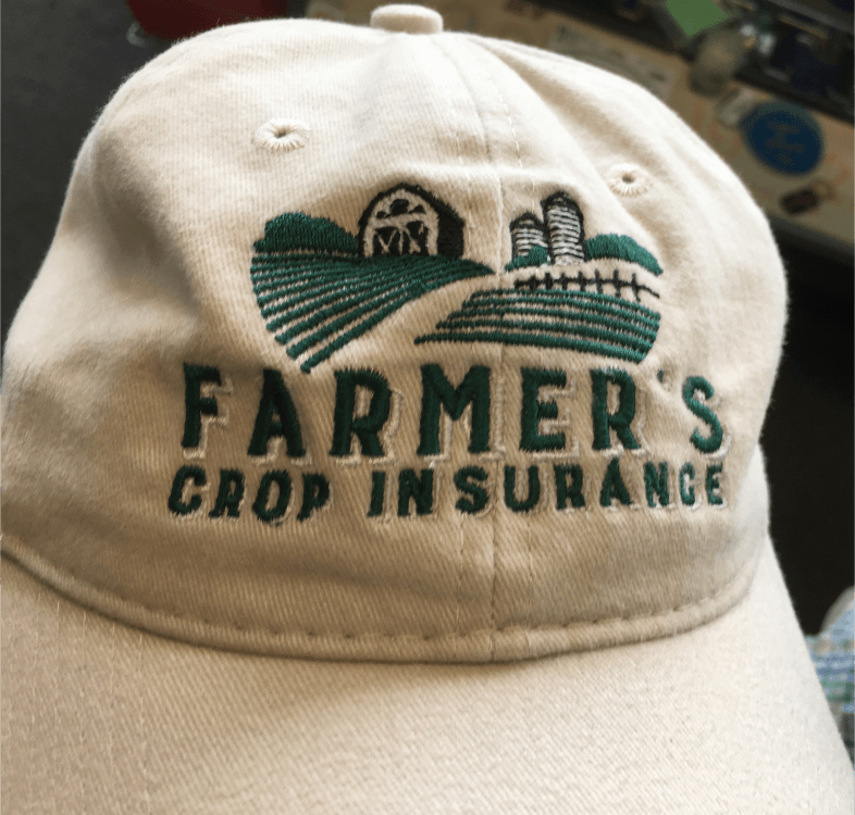 EMBROIDERY OF CAP