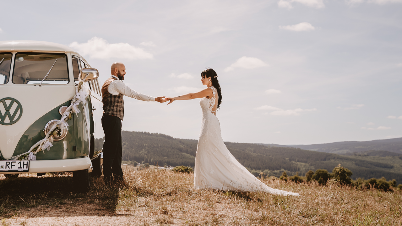 Hochzeitsfoto von Michéle und Danny, Fotograf: Maik Dietel, Wedding Memory