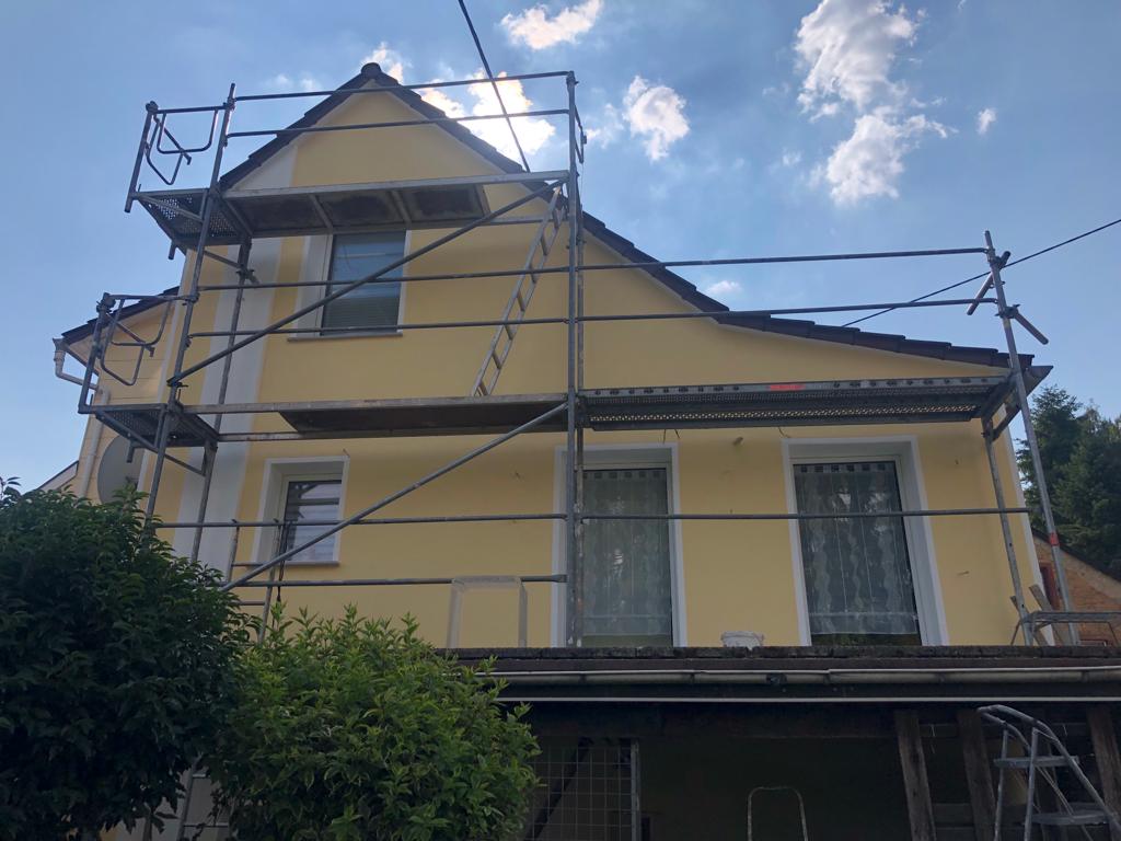 Fassade, Sanierung, Dämmung, Malerarbeiten