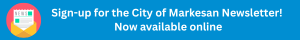 Markesan Newsletter Signup