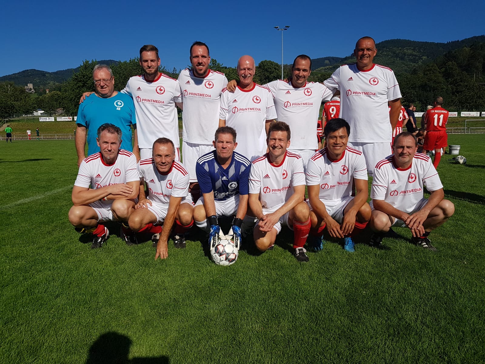 Foto: D. Bittmann Gruppenfoto, AH, Fußball, SV Rohrhof 1921